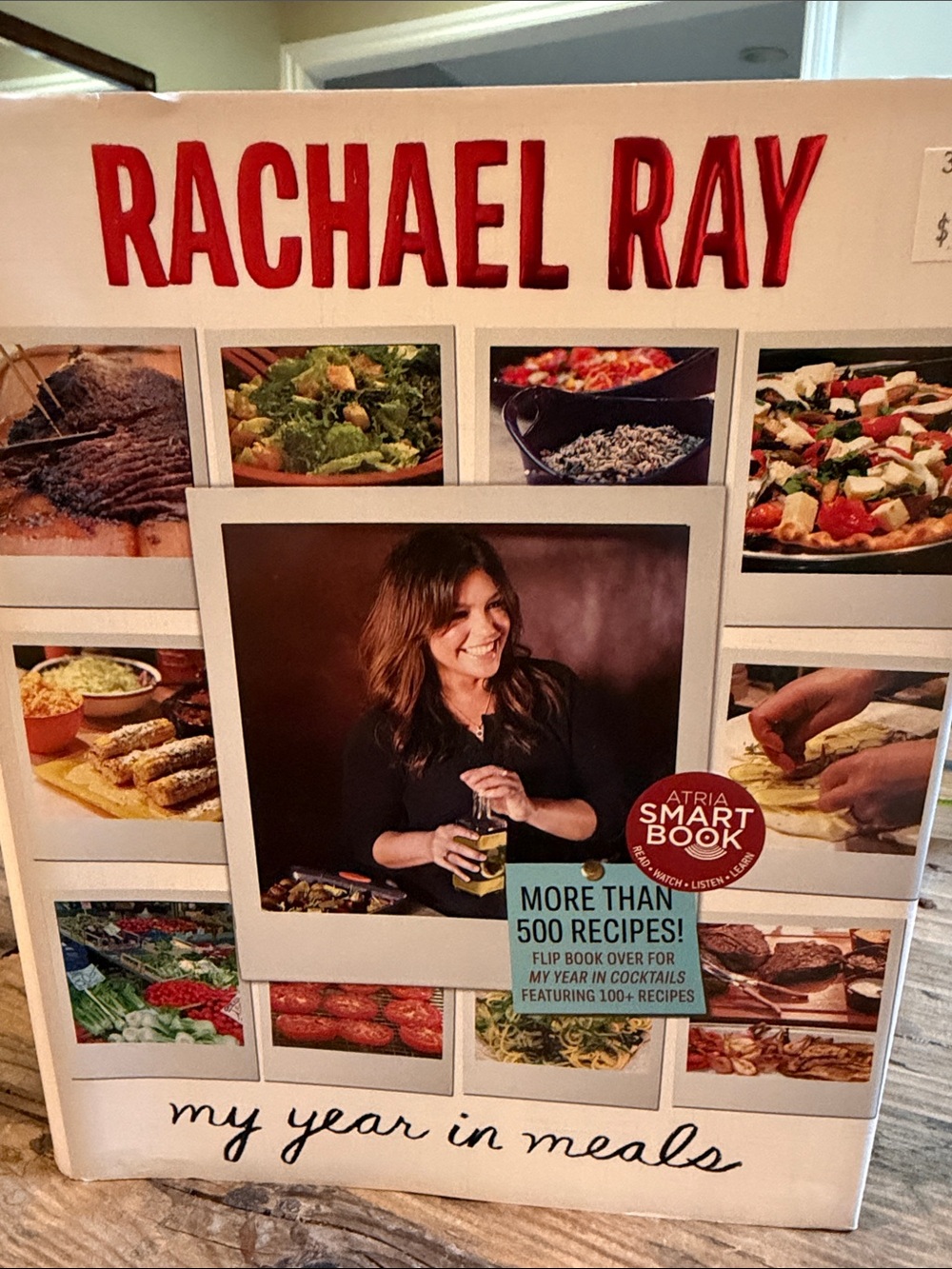 2 cookbooks in 1 Hardcover John Cusimano & Rachel Roy My Year Cocktails & Meals - Picture 2 of 3